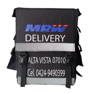Maleta de delivery lona impermeable